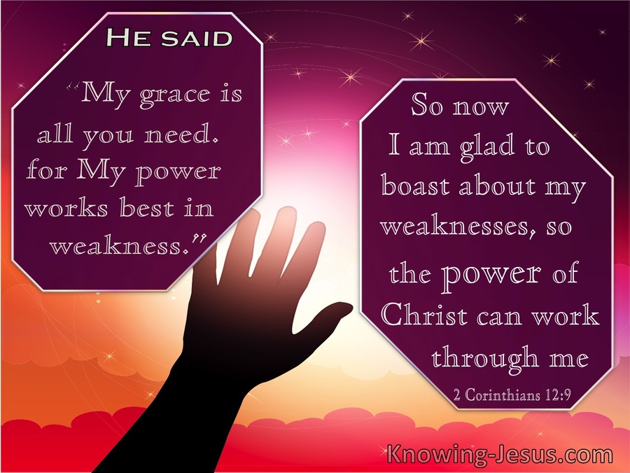 2 Corinthians 12:9 May Grace Is All You Need (windows)12:17